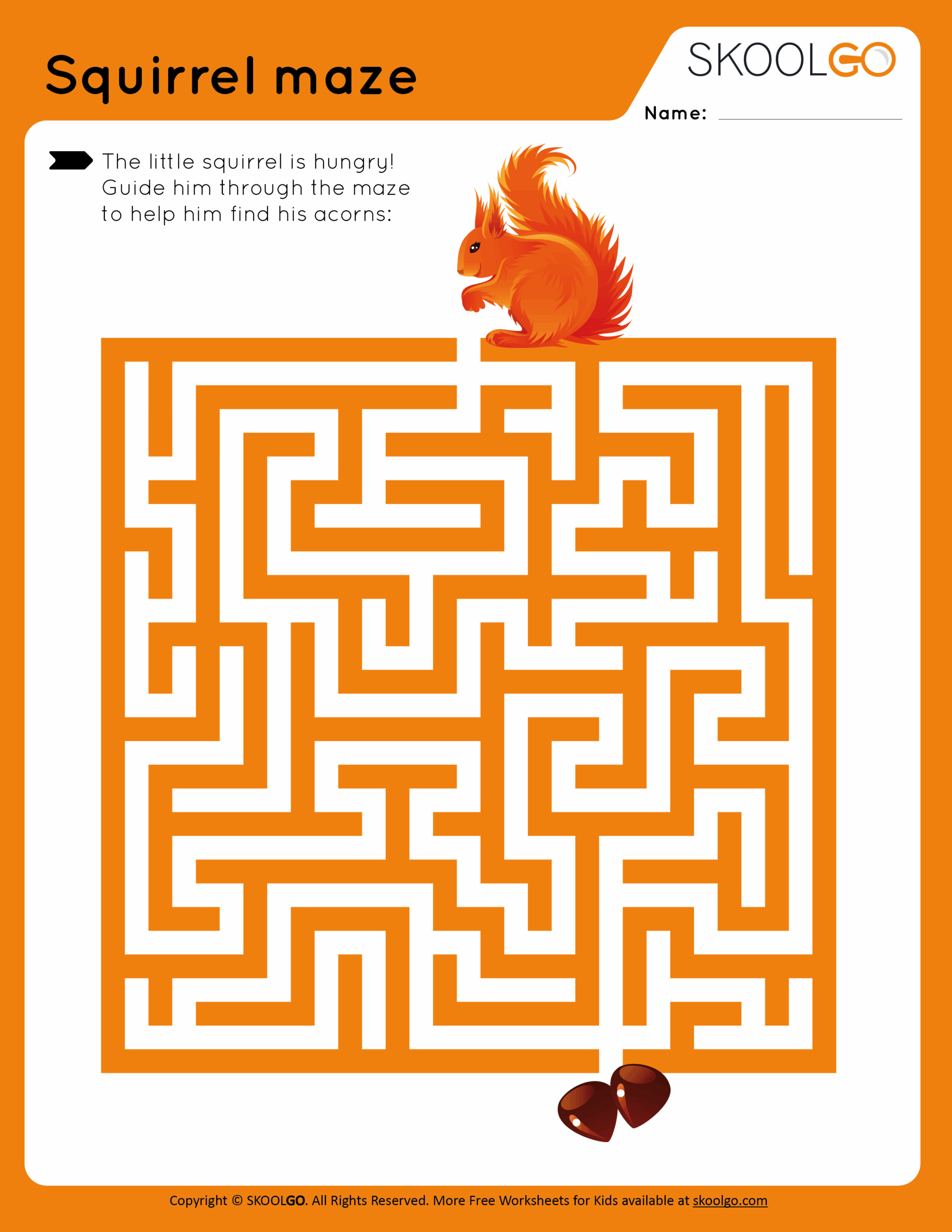 Squirrel Maze SKOOLGO Squirrel Maze SKOOLGO