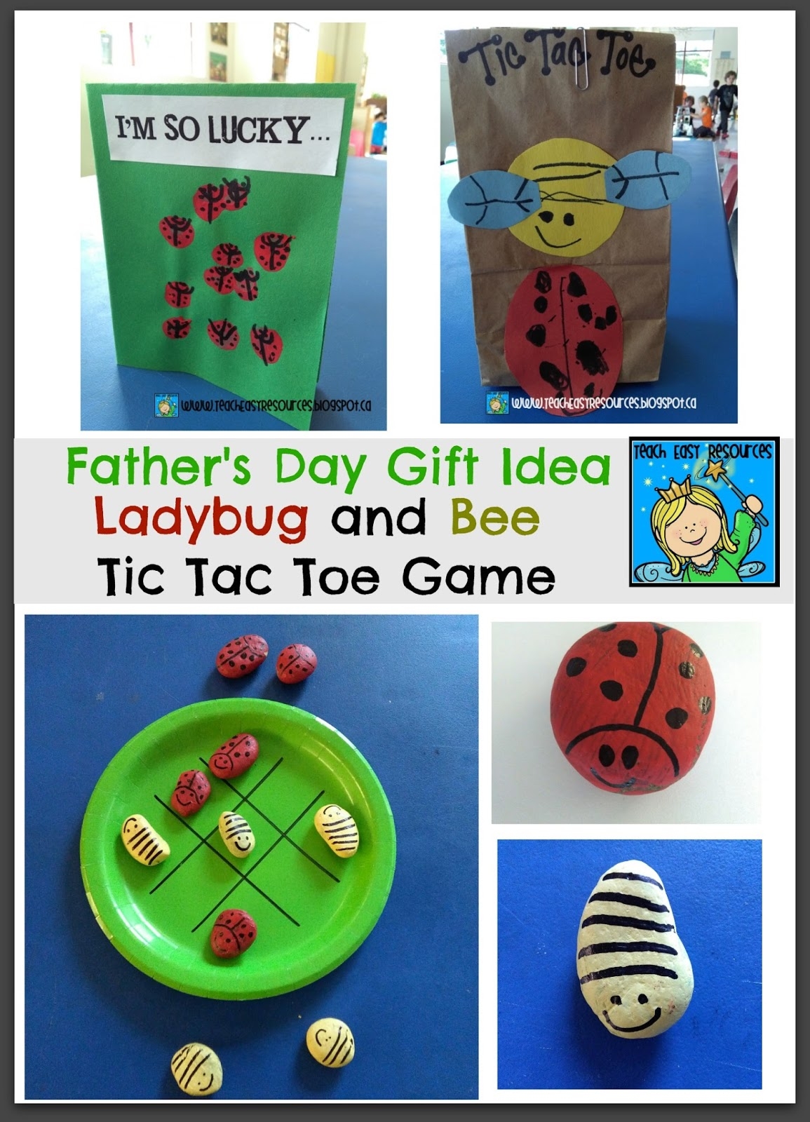 Preschool Printable Fathers Day Gift