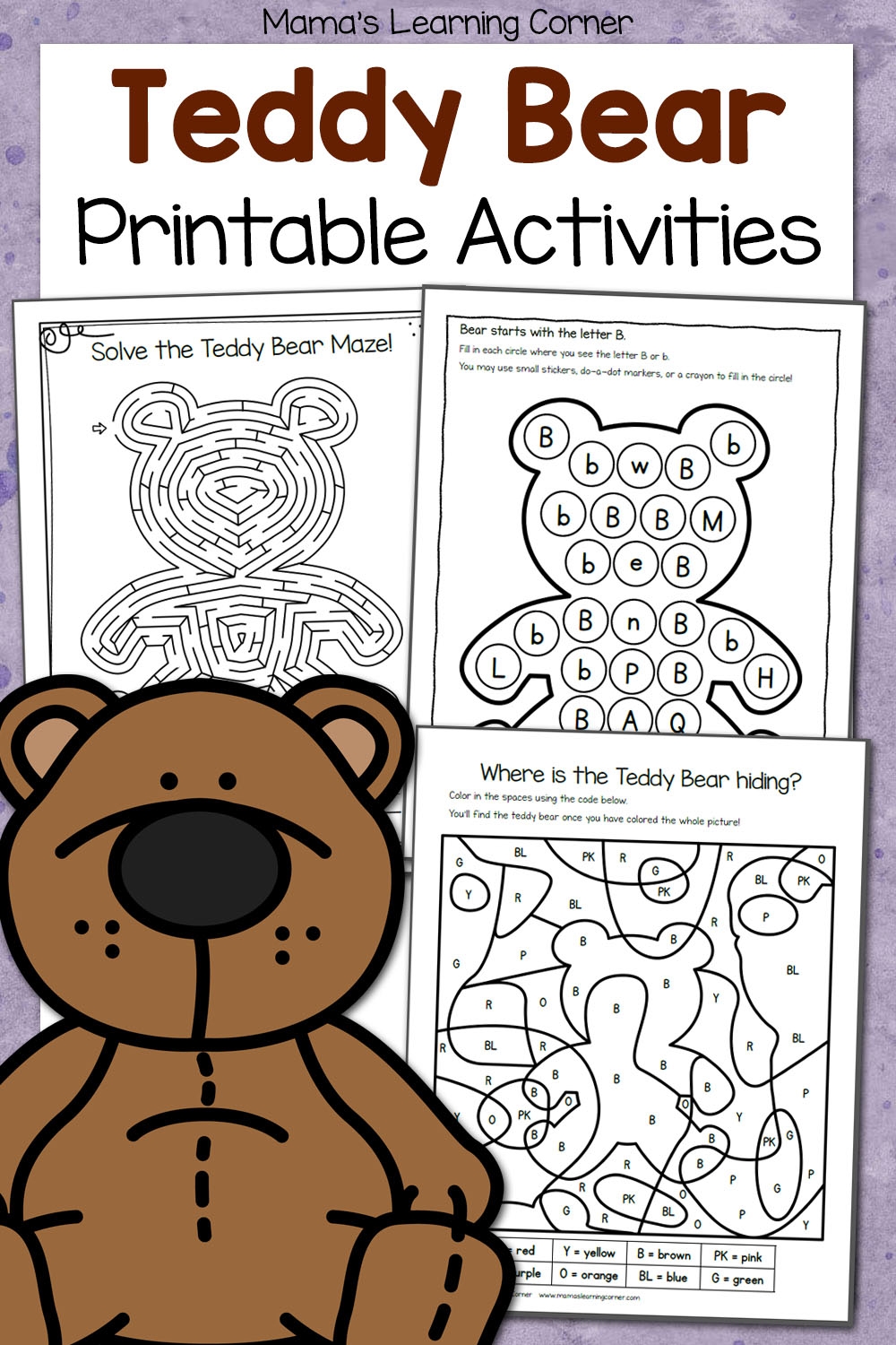 Teddy Bear Printables For Preschool Teddy Bear Printables For Preschool