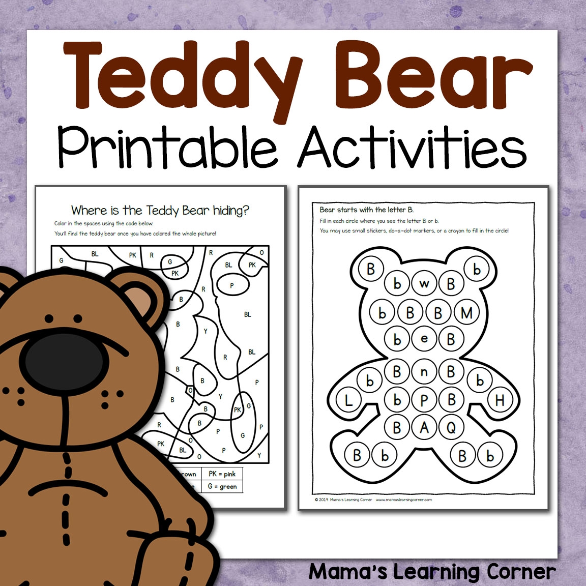Teddy Bear Printable Activities Teddy Bear Printable Activities