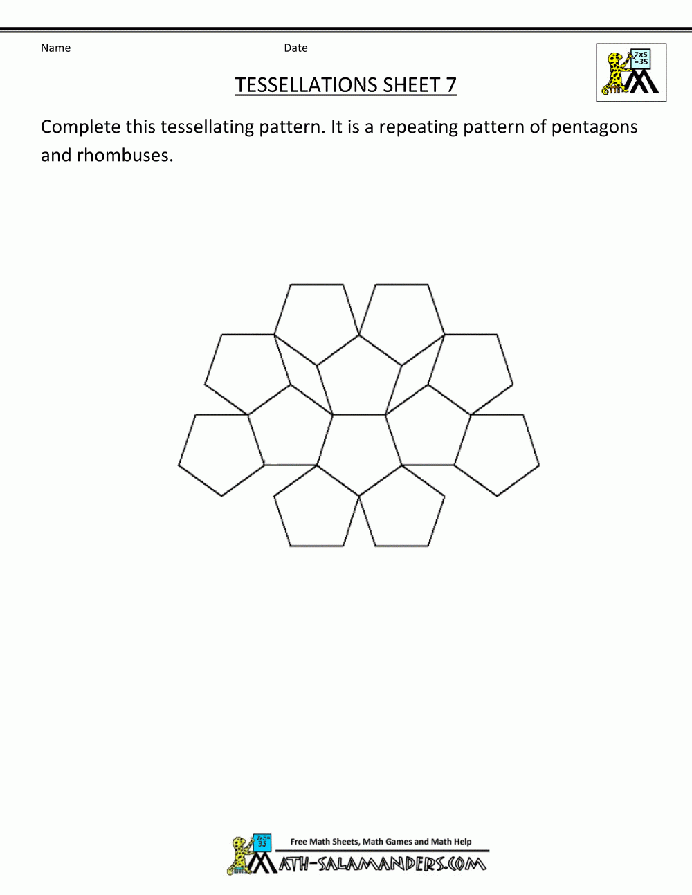 Tessellations In Geometry 2 Tessellations In Geometry 2