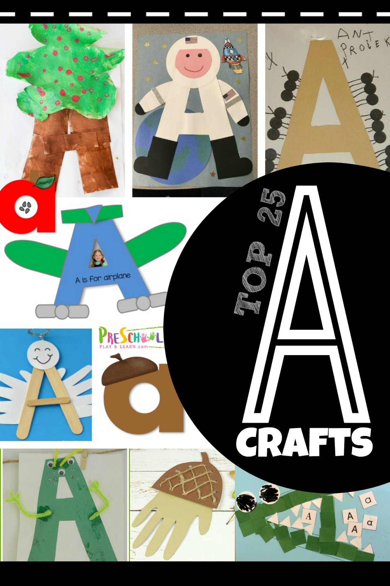 Letter A Craft Preschool Printable