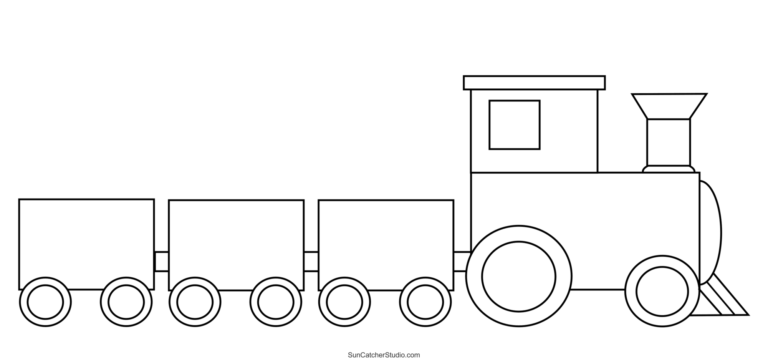 Train Cars And Locomotives Clip Art Patterns U0026 Templates Free Printables Monograms Design Tools Patterns U0026 DIY Projects