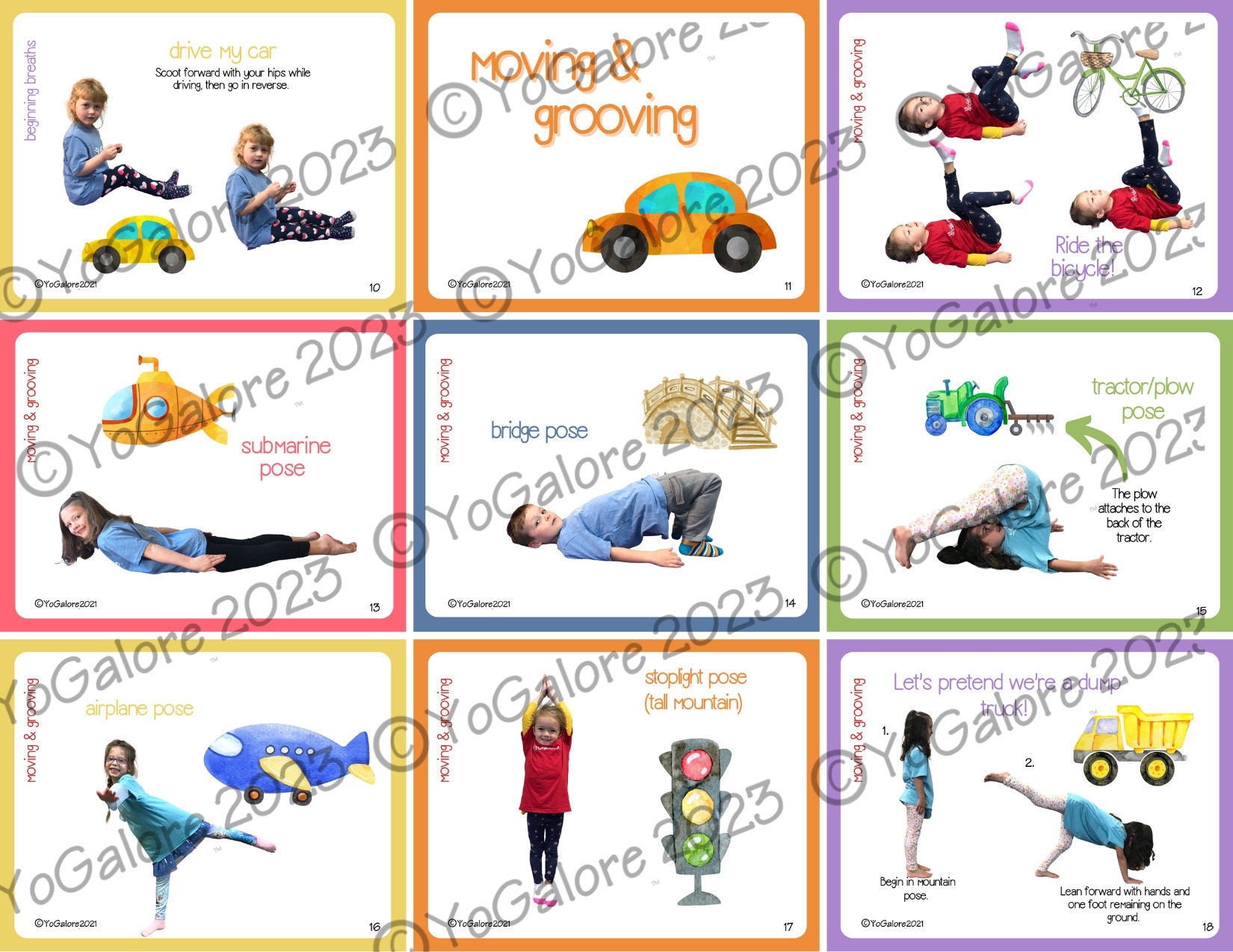 Transportation Theme Yoga U0026 Movement Pose Cards Etsy New Zealand Transportation Theme Yoga U0026 Movement Pose Cards Etsy New Zealand