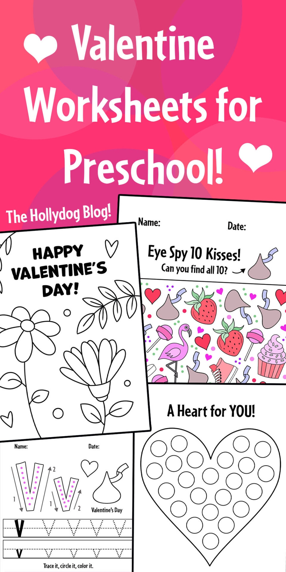 Preschool Valentine Free Printables Preschool Valentine Free Printables