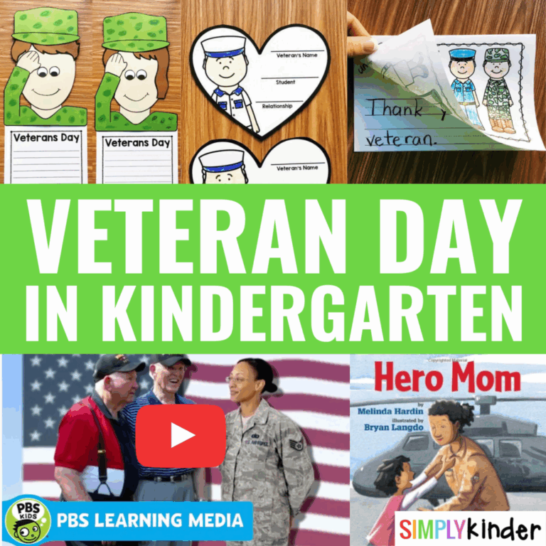 Veterans Day In Kindergarten Simply Kinder