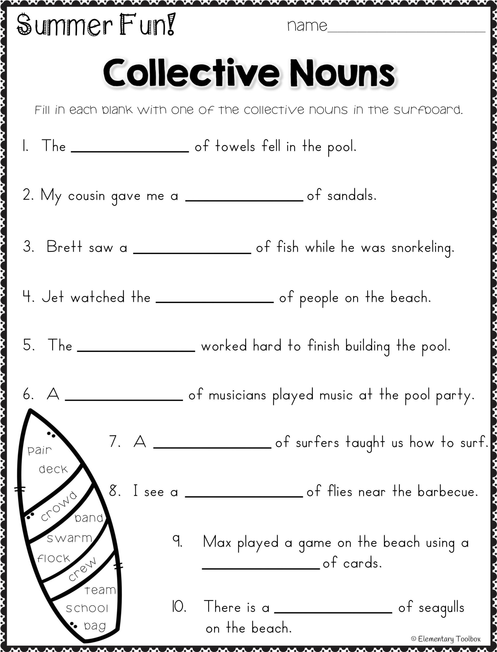 Weekly Grammar Worksheet Worksheet For 2nd 3rd Grade Lesson Planet Worksheets Library
