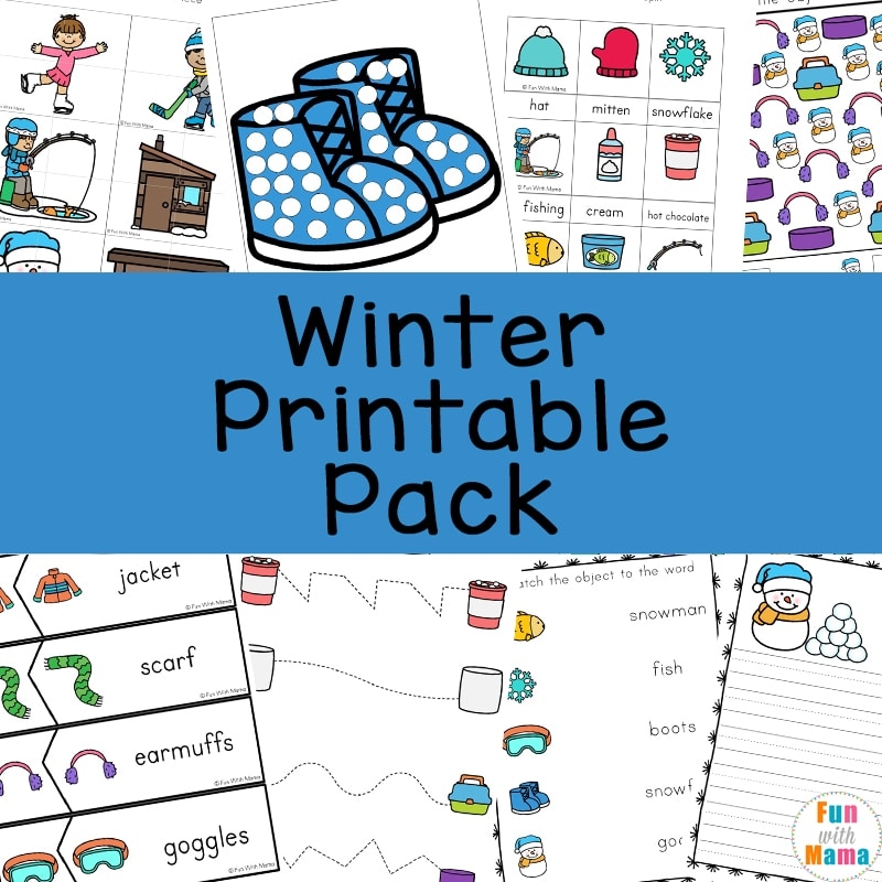 Winter Theme Activities For Preschoolers Fun With Mama