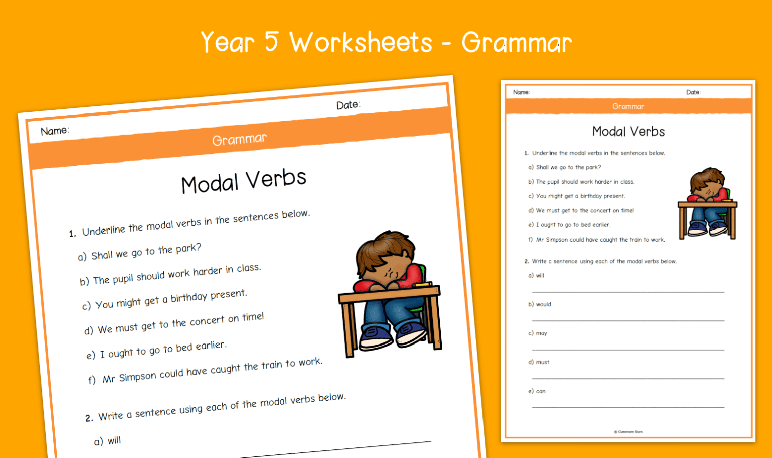 Year 5 Modal Verbs Worksheets KS2 Grammar Primary English Year 5 Modal Verbs Worksheets KS2 Grammar Primary English