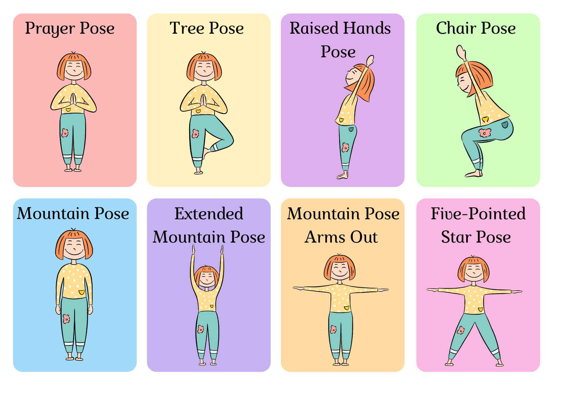 Yoga Cards For Kids And Teens 50 Printable Yoga Poses Well Kids Worksheets Library Yoga Cards For Kids And Teens 50 Printable Yoga Poses Well Kids Worksheets Library