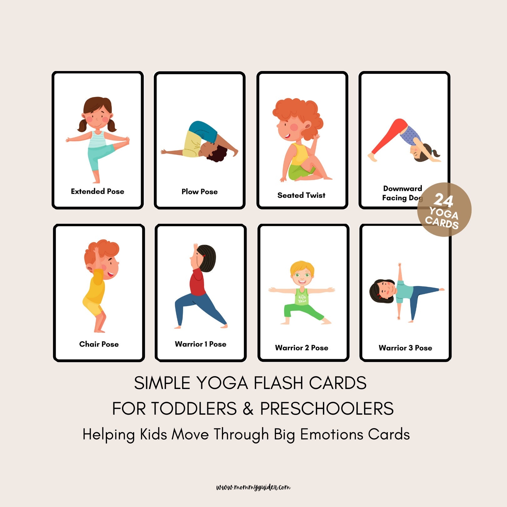 Yoga Cards For Toddlers Preschoolers U0026 School Age Children Helping Kids Move Through Big Emotions Cards Etsy Yoga Cards For Toddlers Preschoolers U0026 School Age Children Helping Kids Move Through Big Emotions Cards Etsy