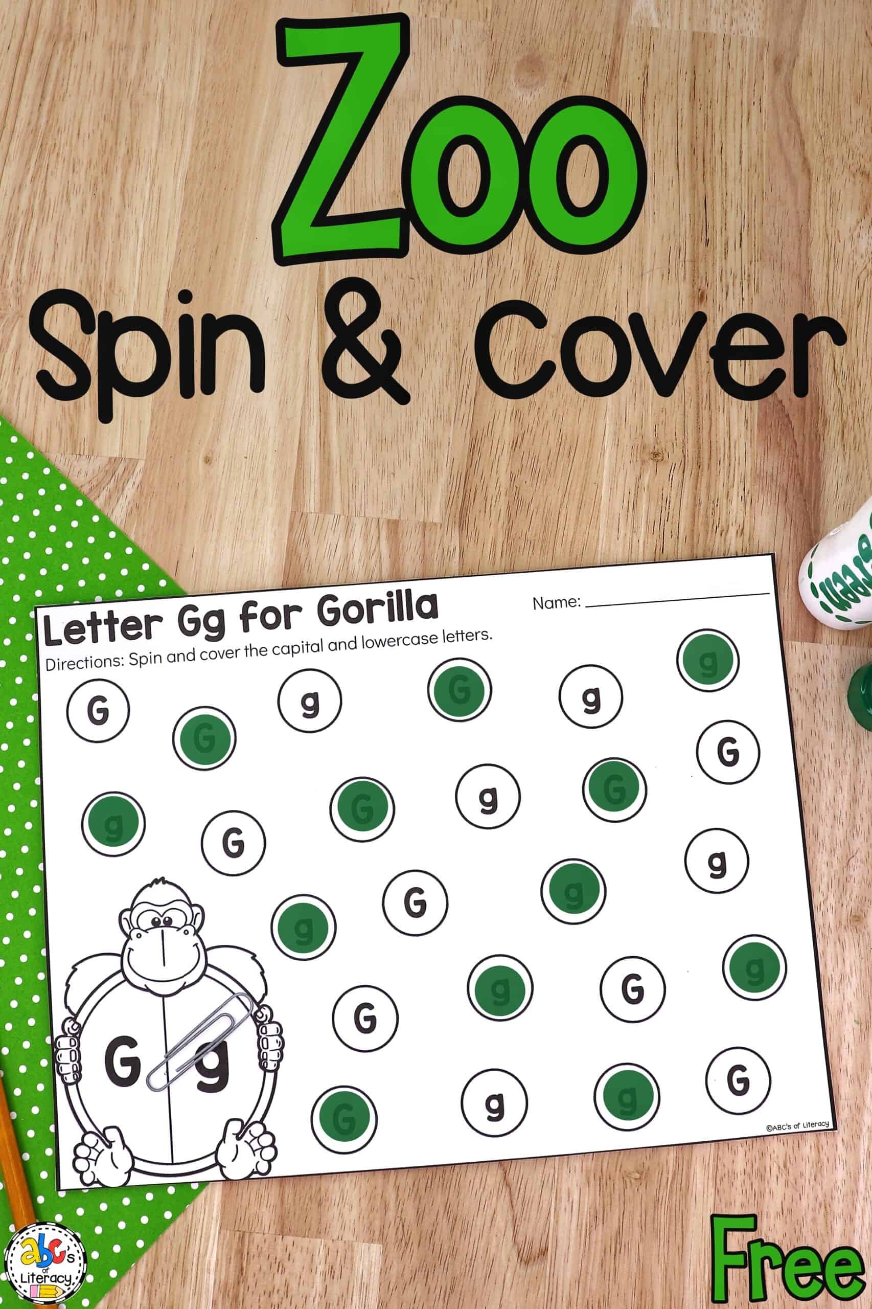 Free Printable Zoo Worksheets For Preschoolers