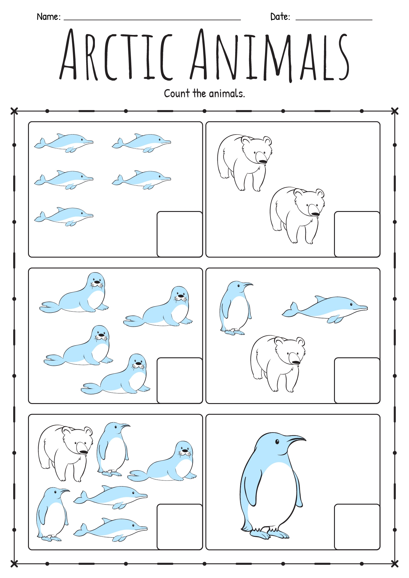 11 Arctic Animals Activities And Worksheets Free PDF At Worksheeto