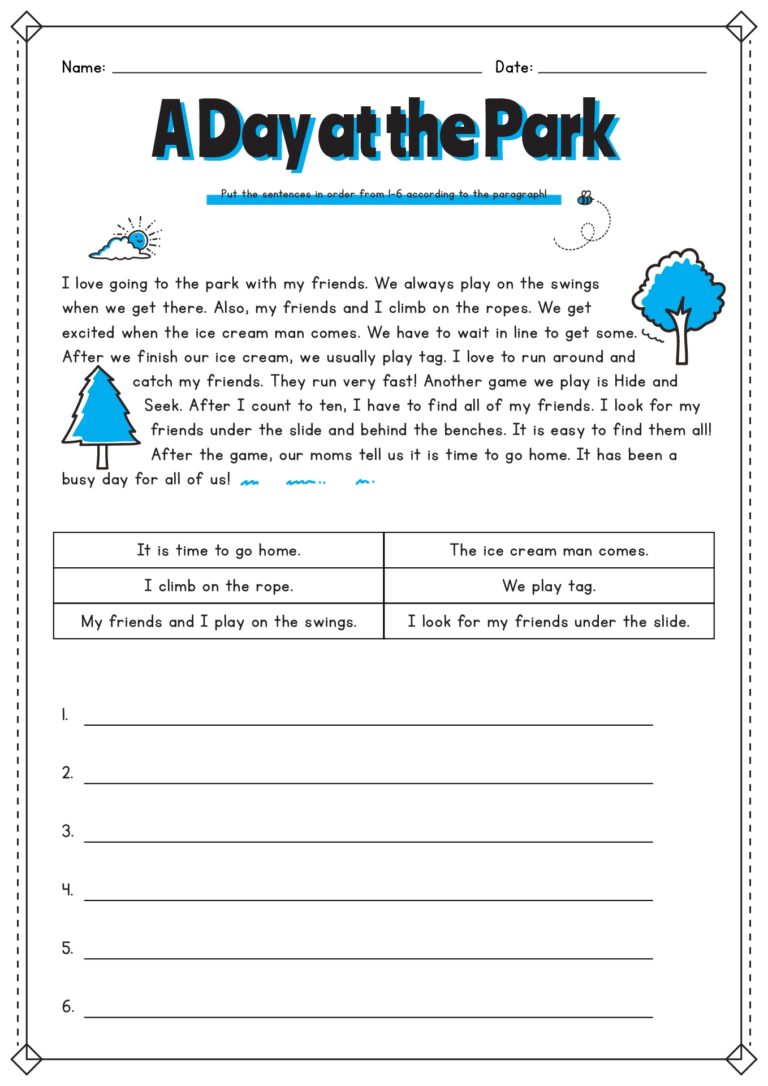 14 Story Sequencing Worksheets 3rd Grade Free PDF At Worksheeto