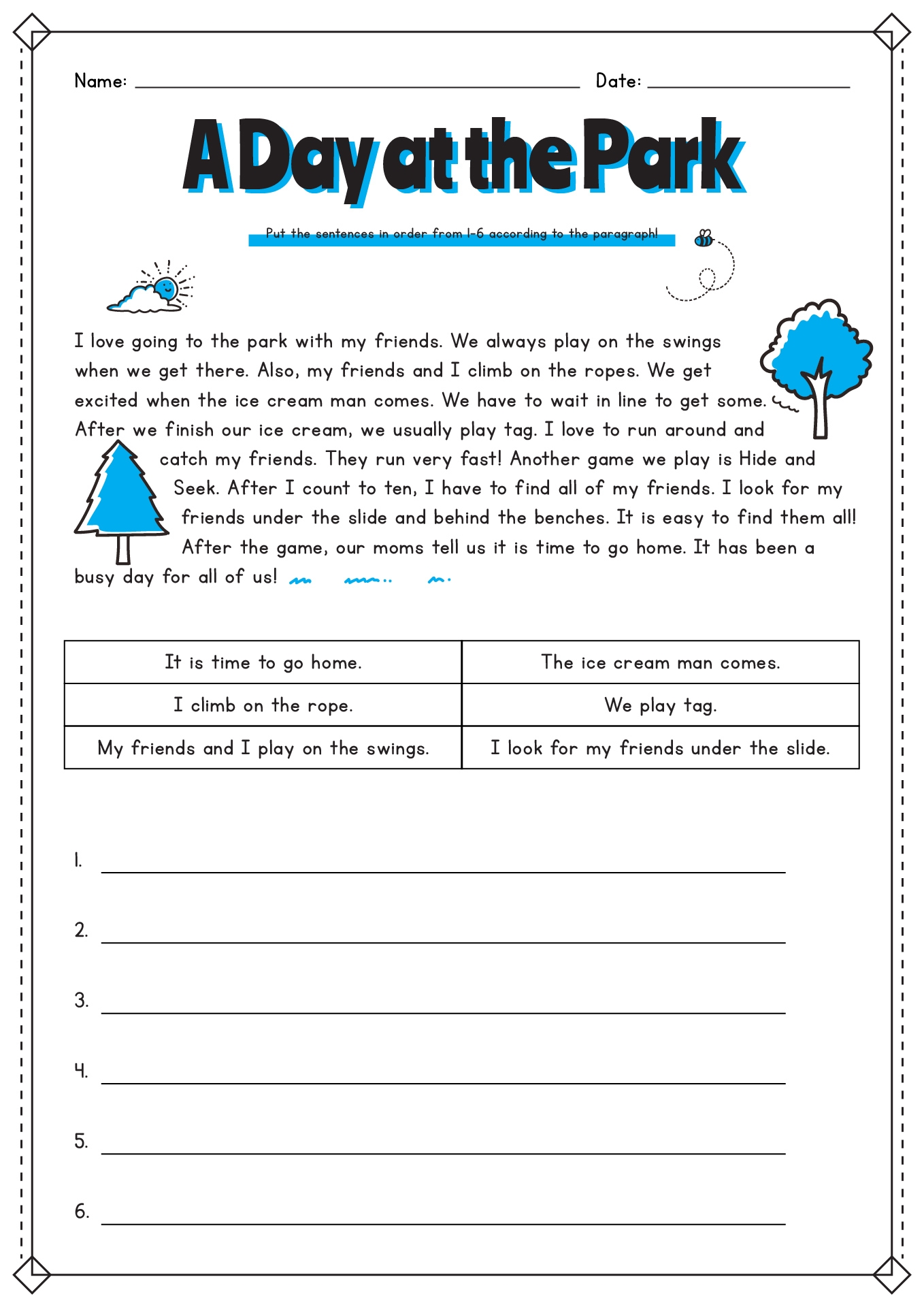 14 Story Sequencing Worksheets 3rd Grade Free PDF At Worksheeto