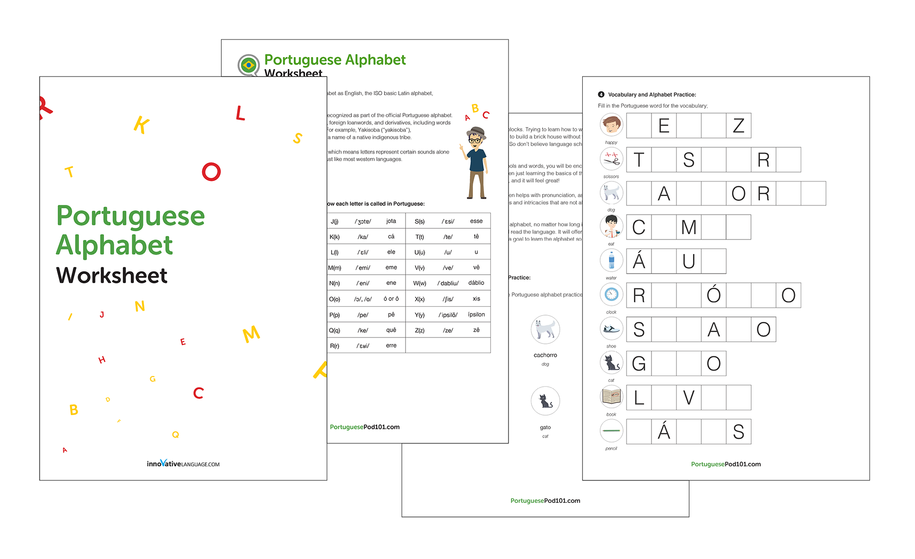 16 Portuguese Worksheets For Beginners PDF Printables