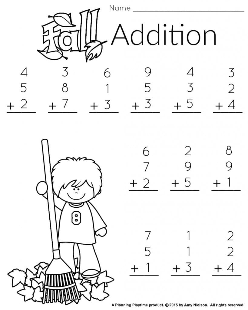 First Grade Math Worksheets Free Printable