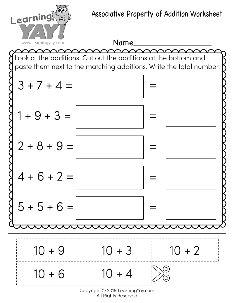 1st Grade Printable Math Facts Worksheets