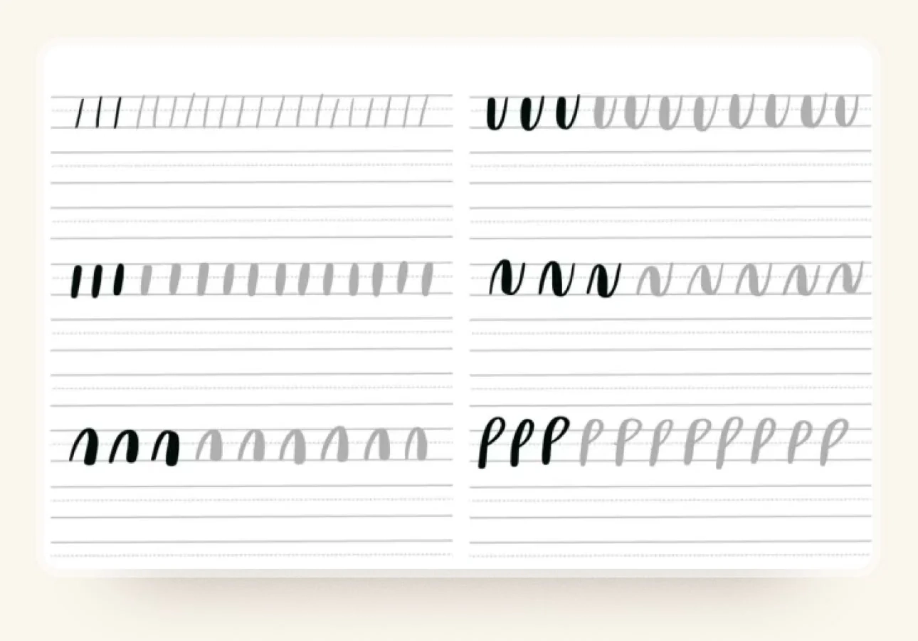 20 Best Calligraphy Practice Sheets