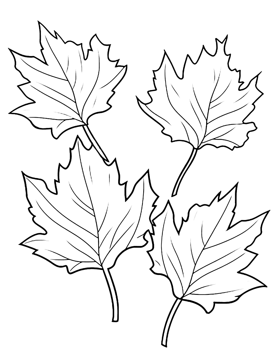 25 Fall Coloring Pages Free Fun Sheets