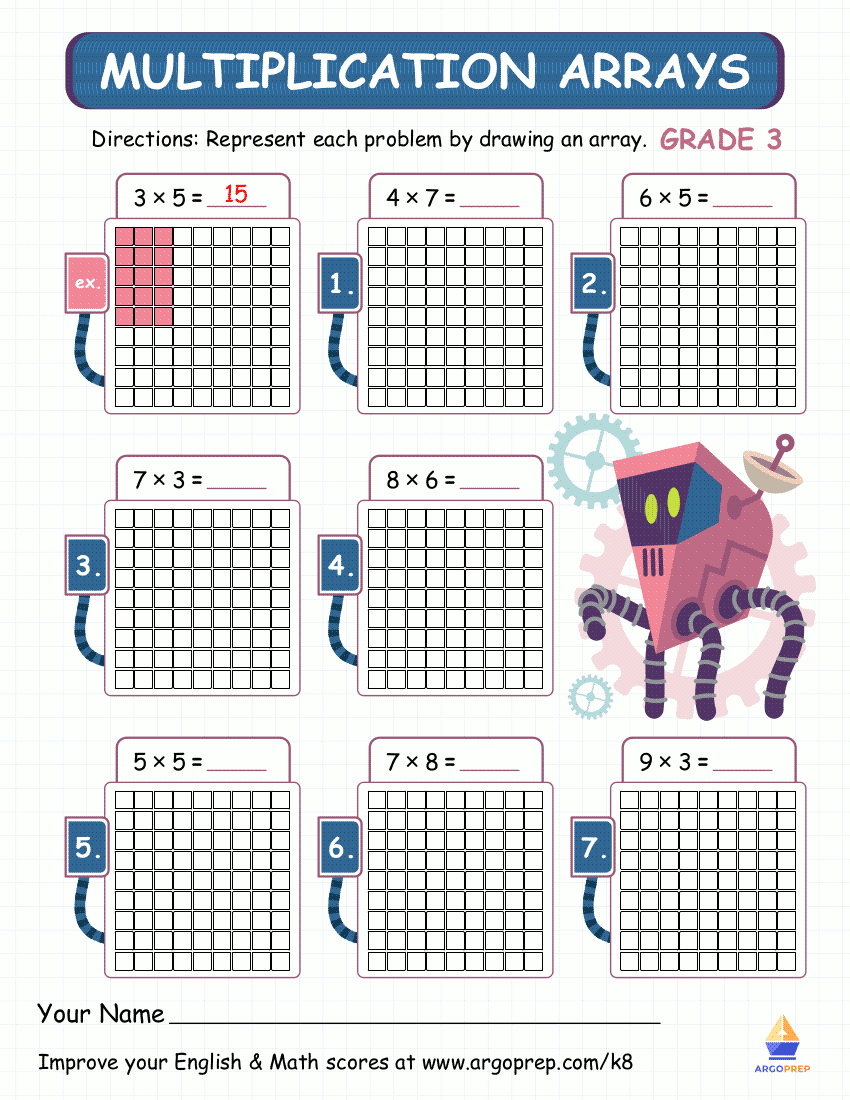 Free Third Grade Distributive Property Worksheets