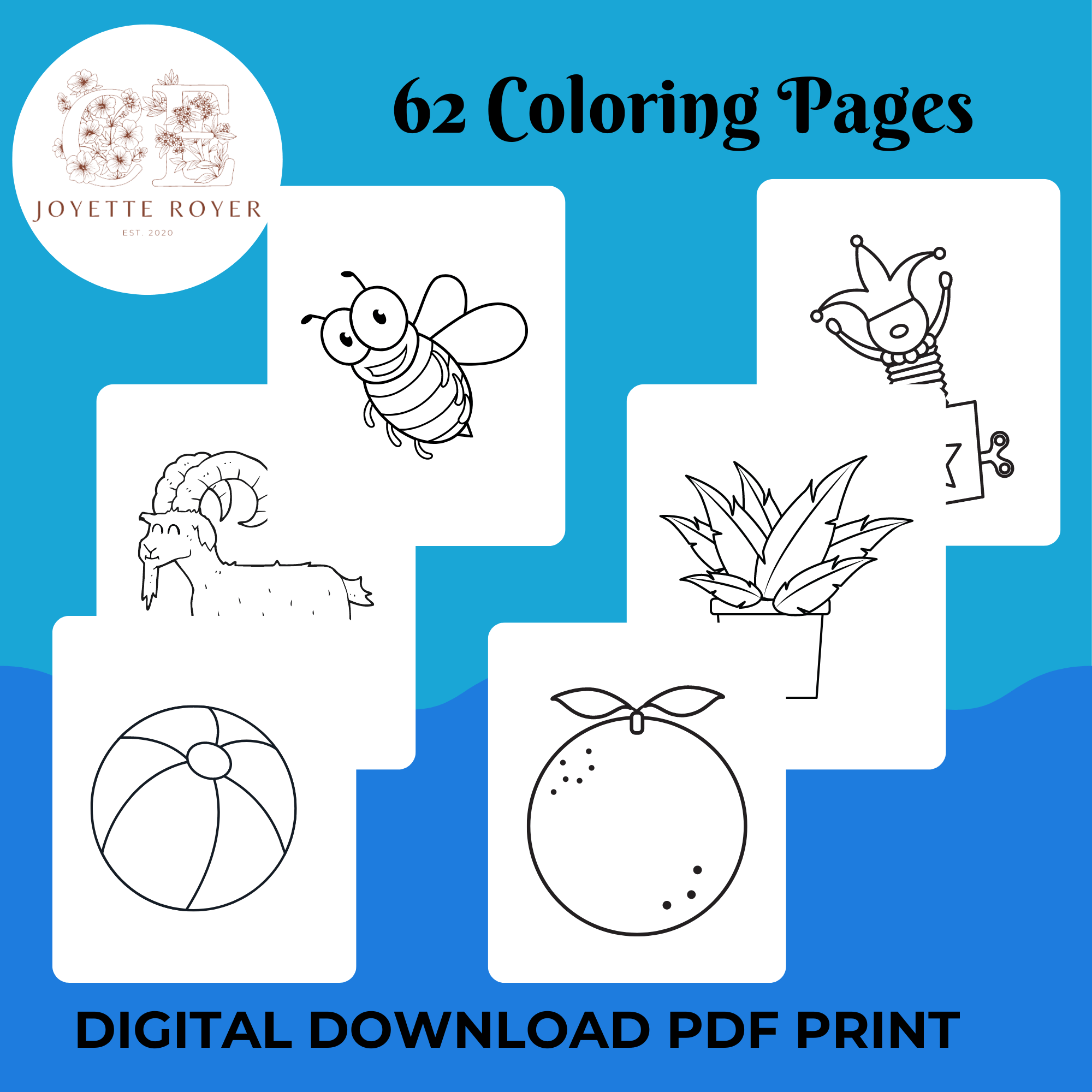 62 Printable Coloring Pages For Kids Toddlers Preschoolers 