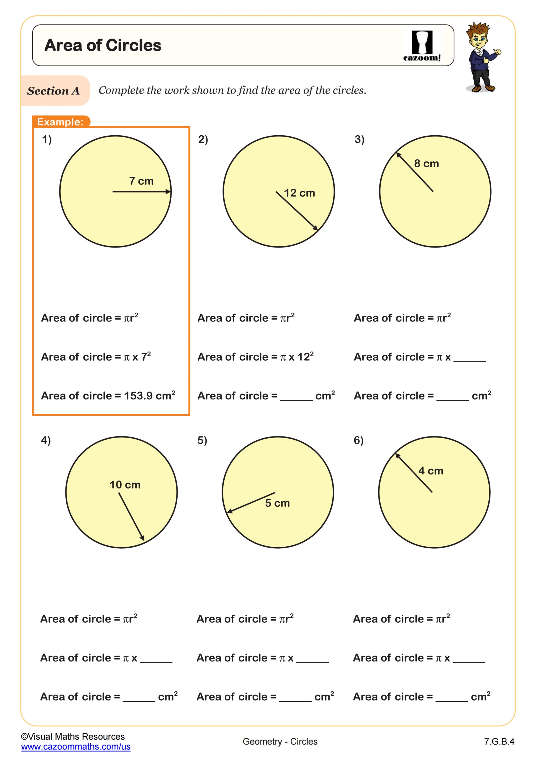 7th Grade Math Worksheets PDF Printable Worksheets Cazoom Math