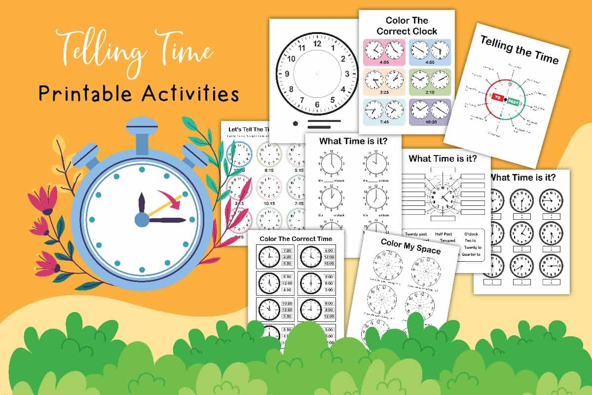 Printable Time Worksheets