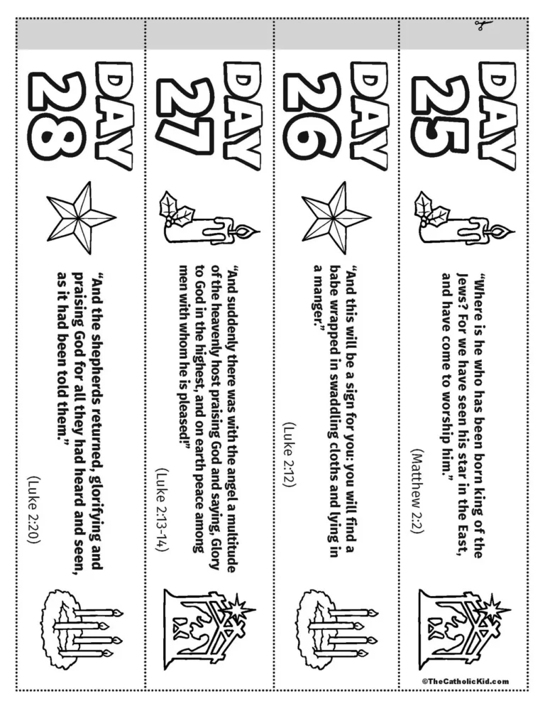 Advent Chain Download Pack TheCatholicKid