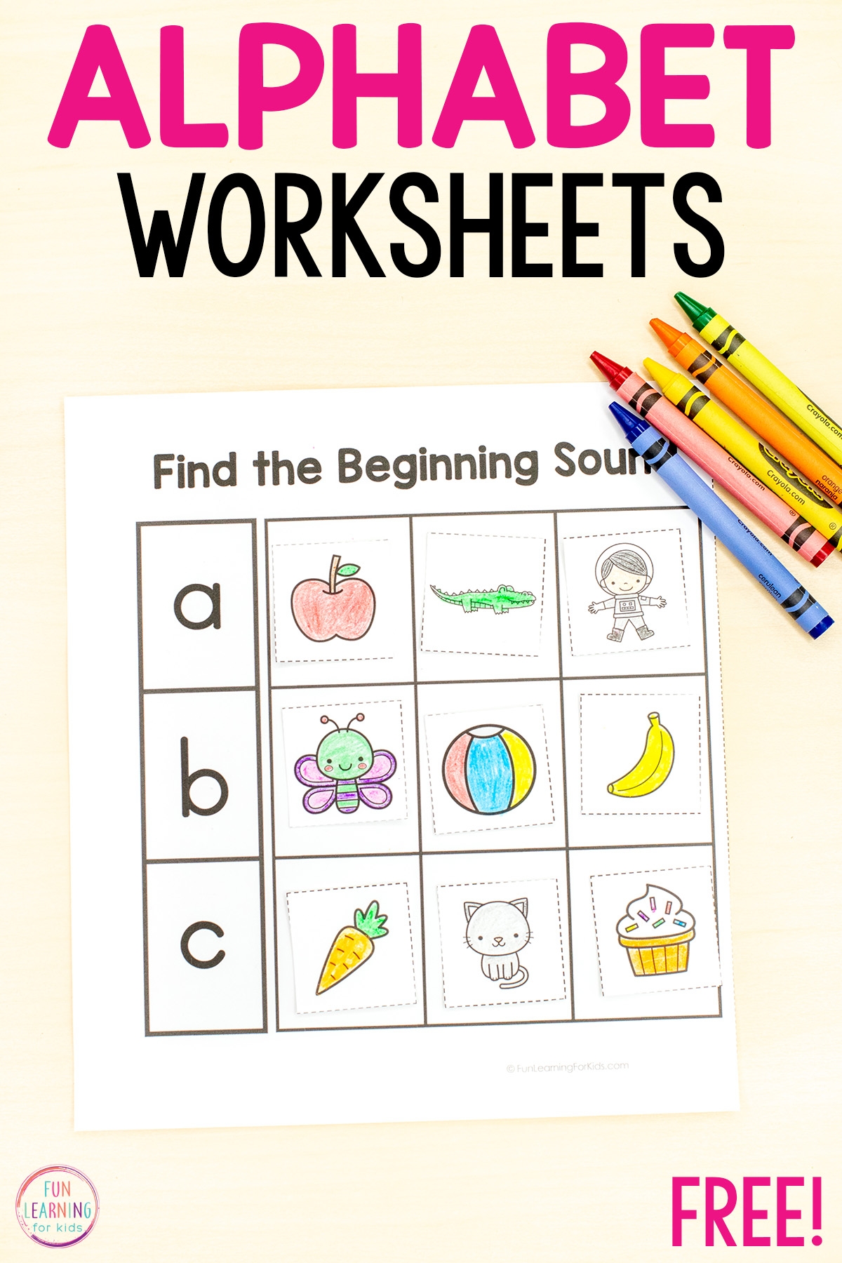 Free Preschool Sorting Worksheets