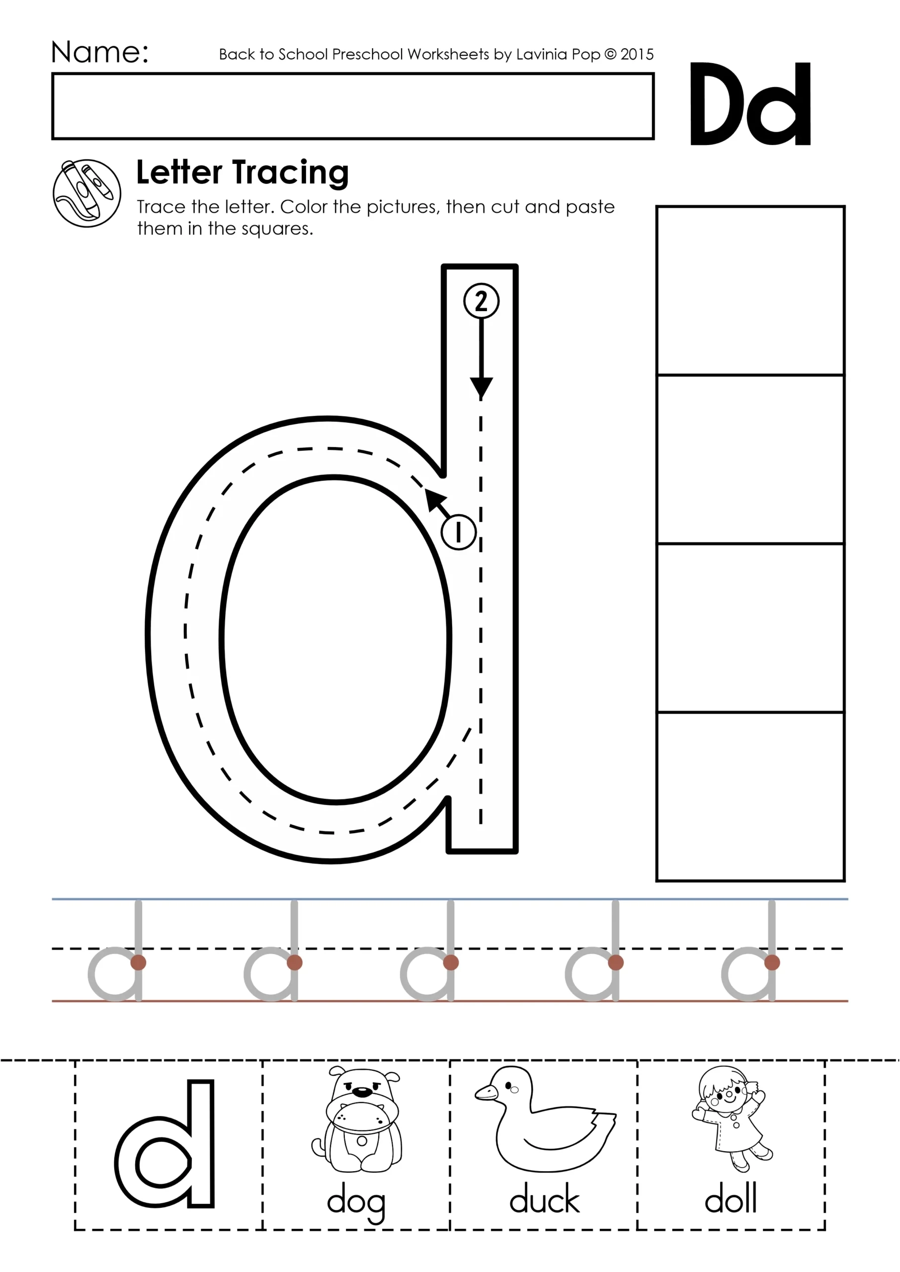 Alphabet Tracing Practice Worksheets