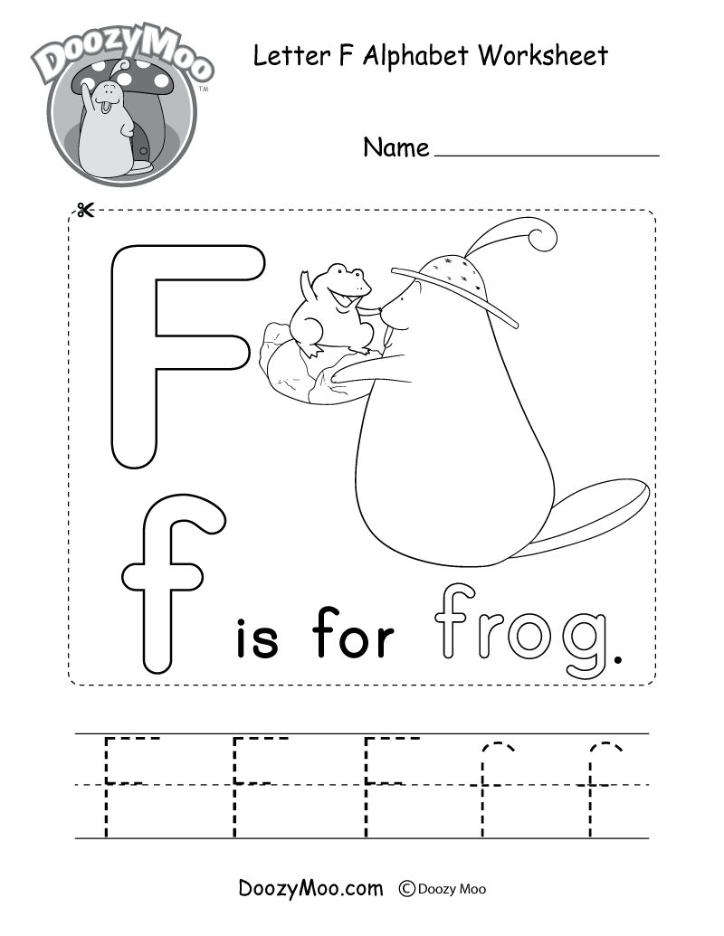 Free Printable Full Alphabet Worksheets
