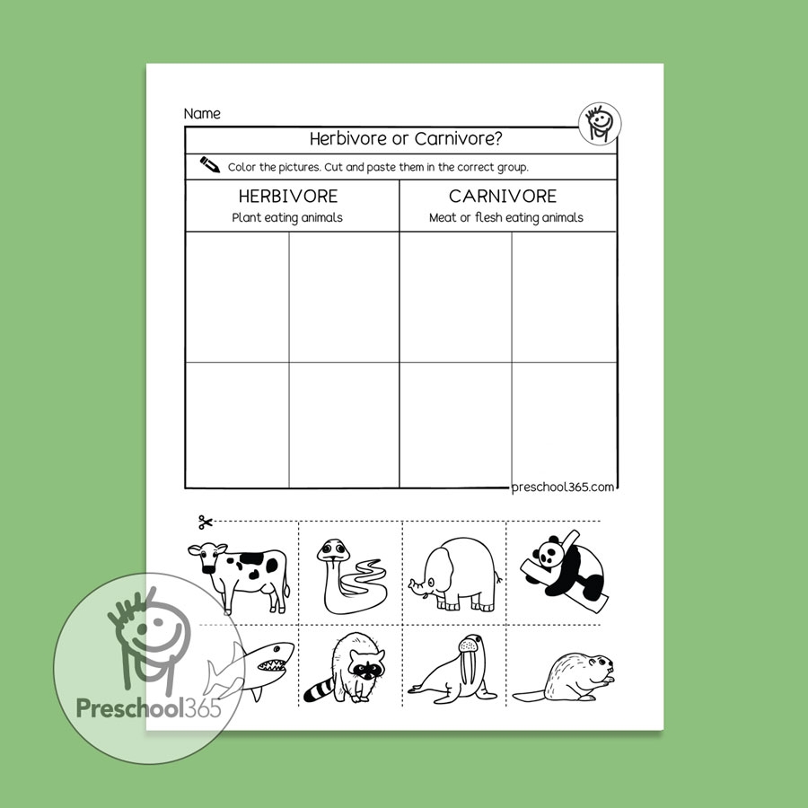 Animals A Science Activity Packet For 5 7year Olds