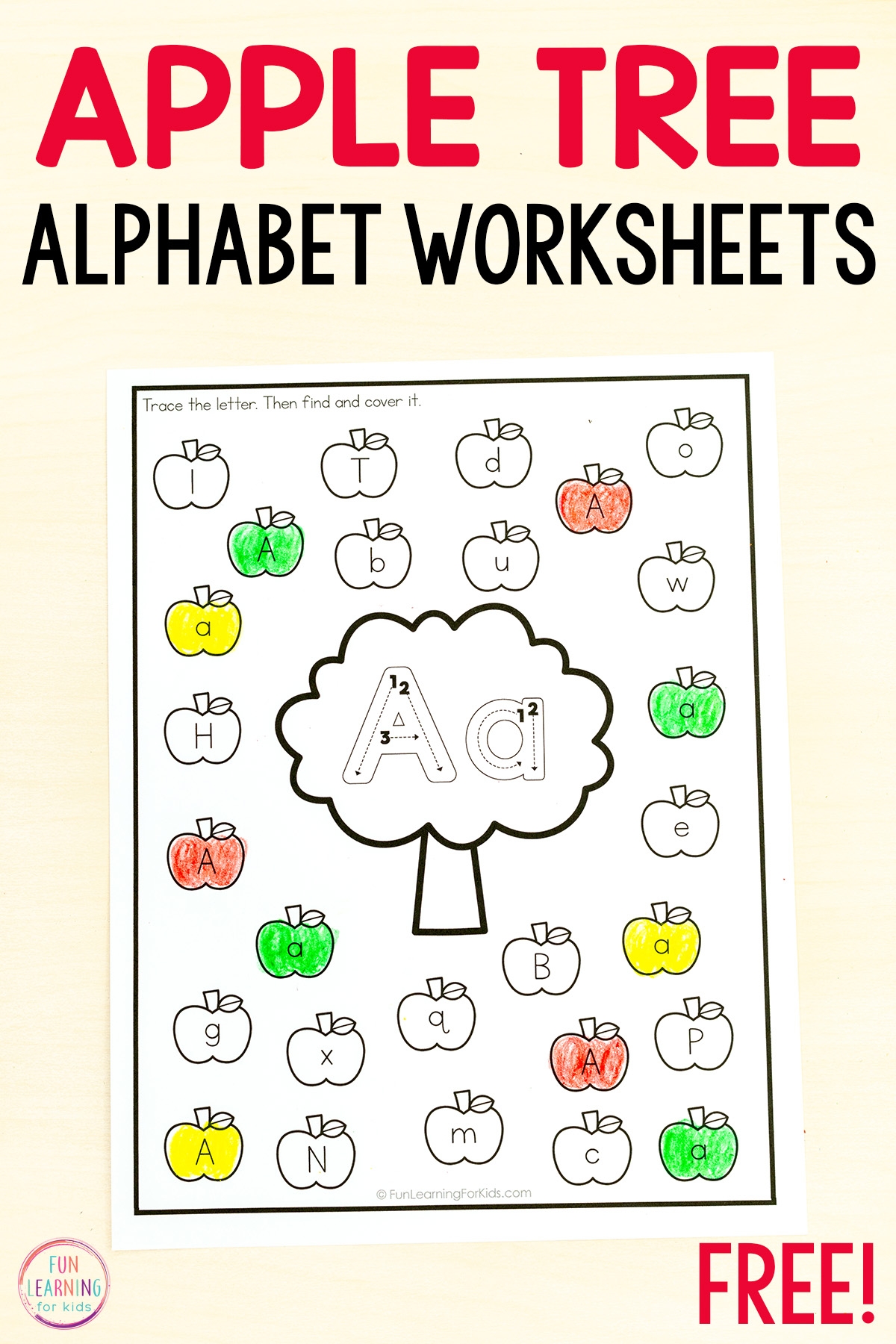 Preschool Letter Recognition Worksheets A