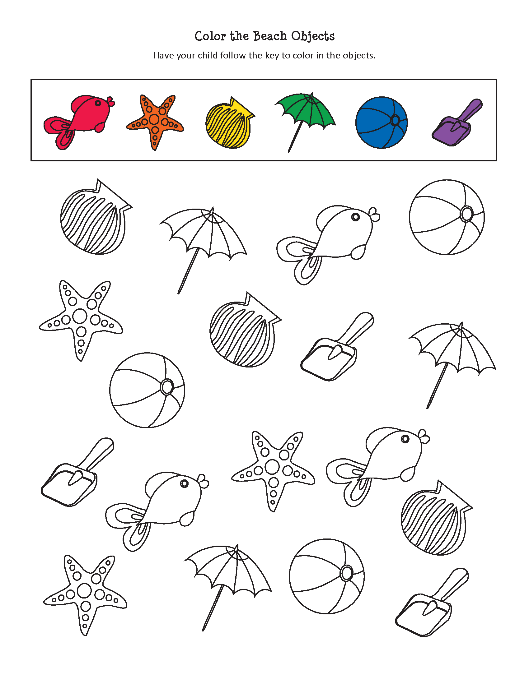 Beach Printables Pack Gift Of Curiosity
