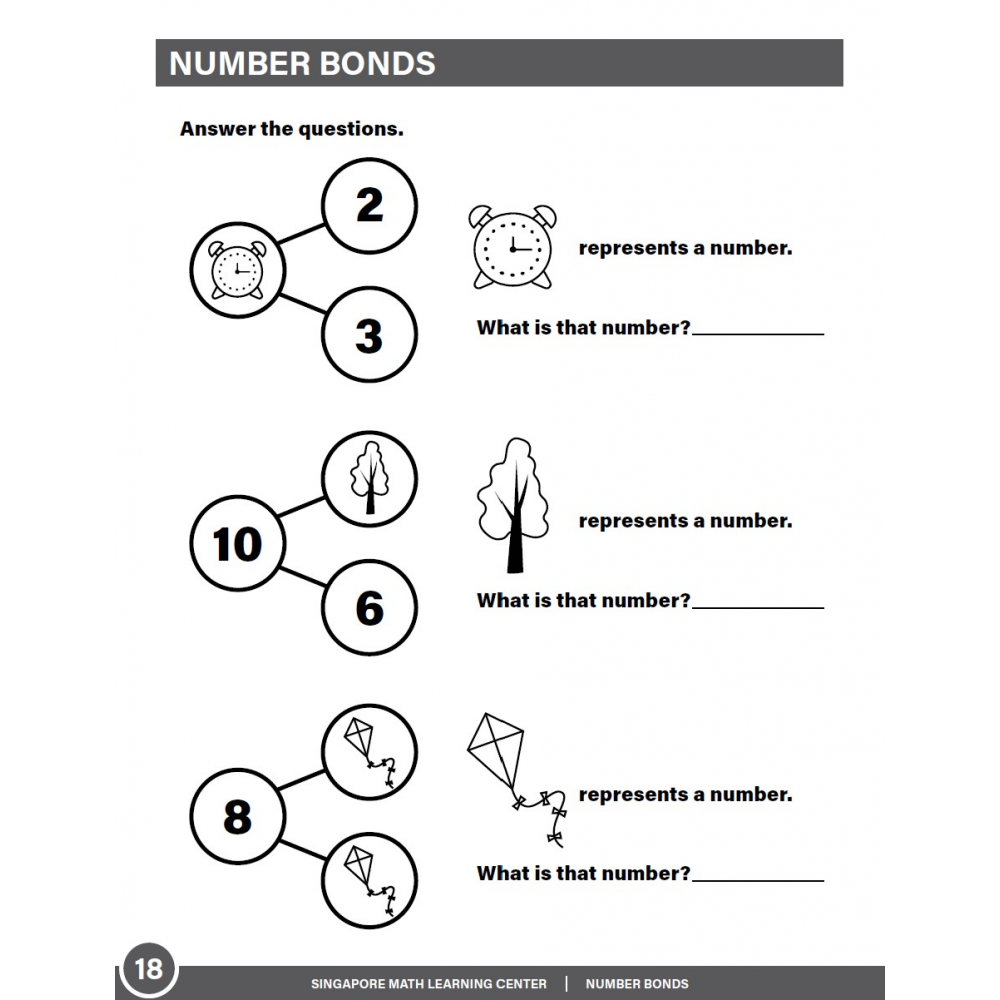 Printable Singapore Math Worksheets Kindergarten