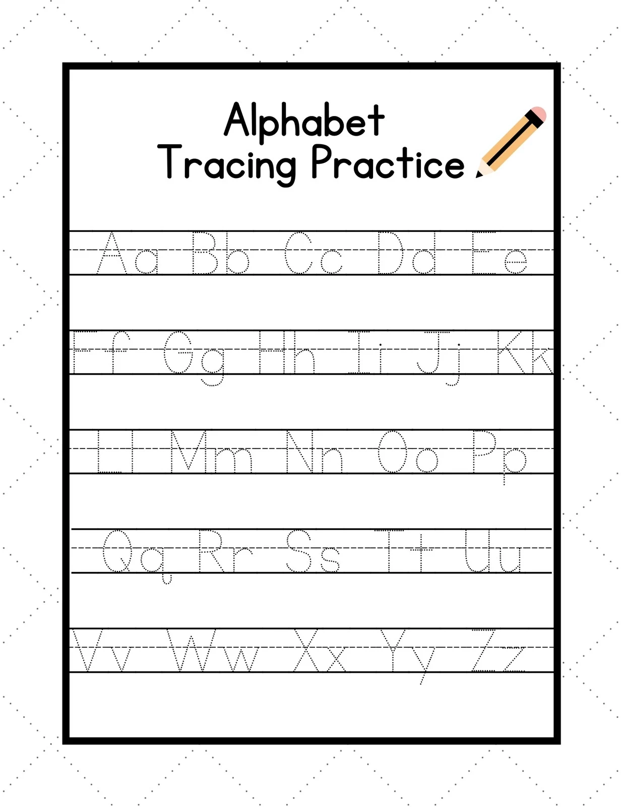 Basic English Alphabet Worksheets