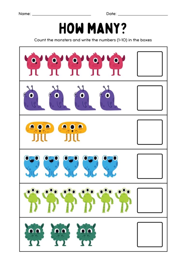 Customize 961 Kindergarten Math Worksheets Templates Online Canva