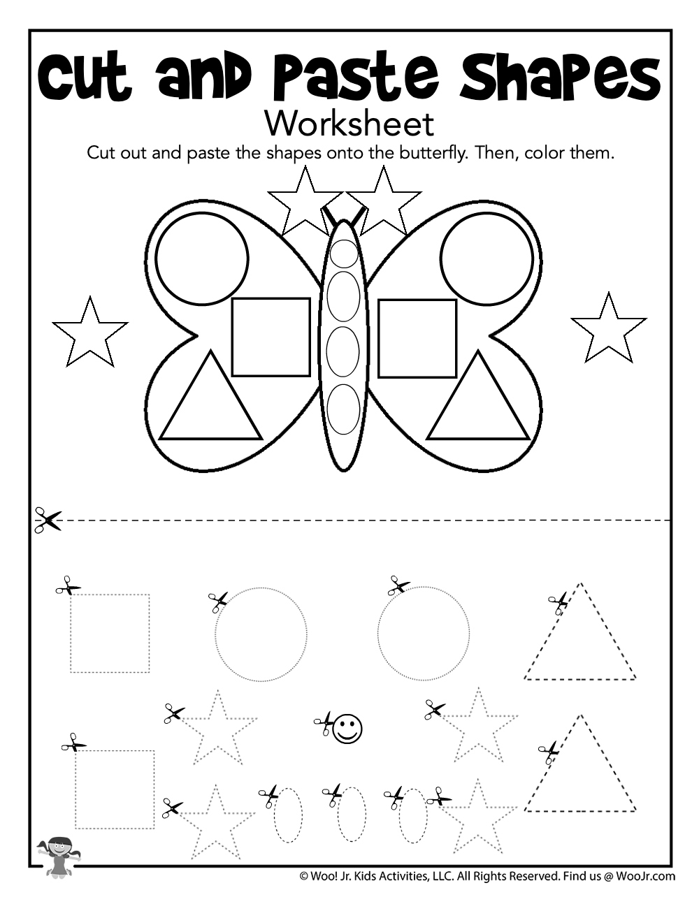 Cut And Paste Shapes Worksheets Woo Jr Kids Activities Children s Publishing