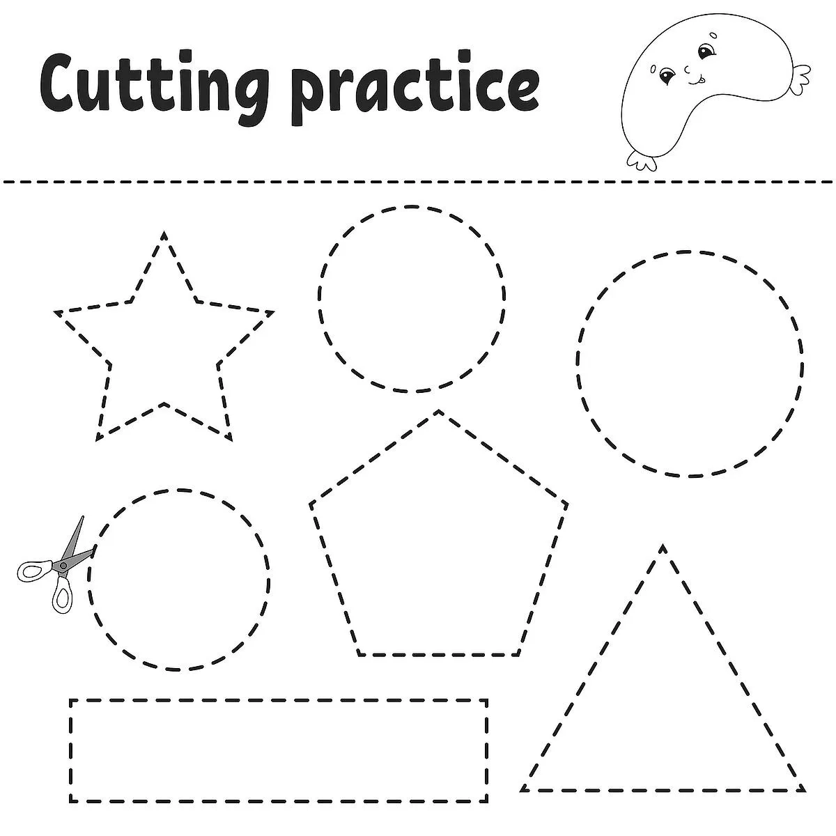 Cutting Worksheets Printables