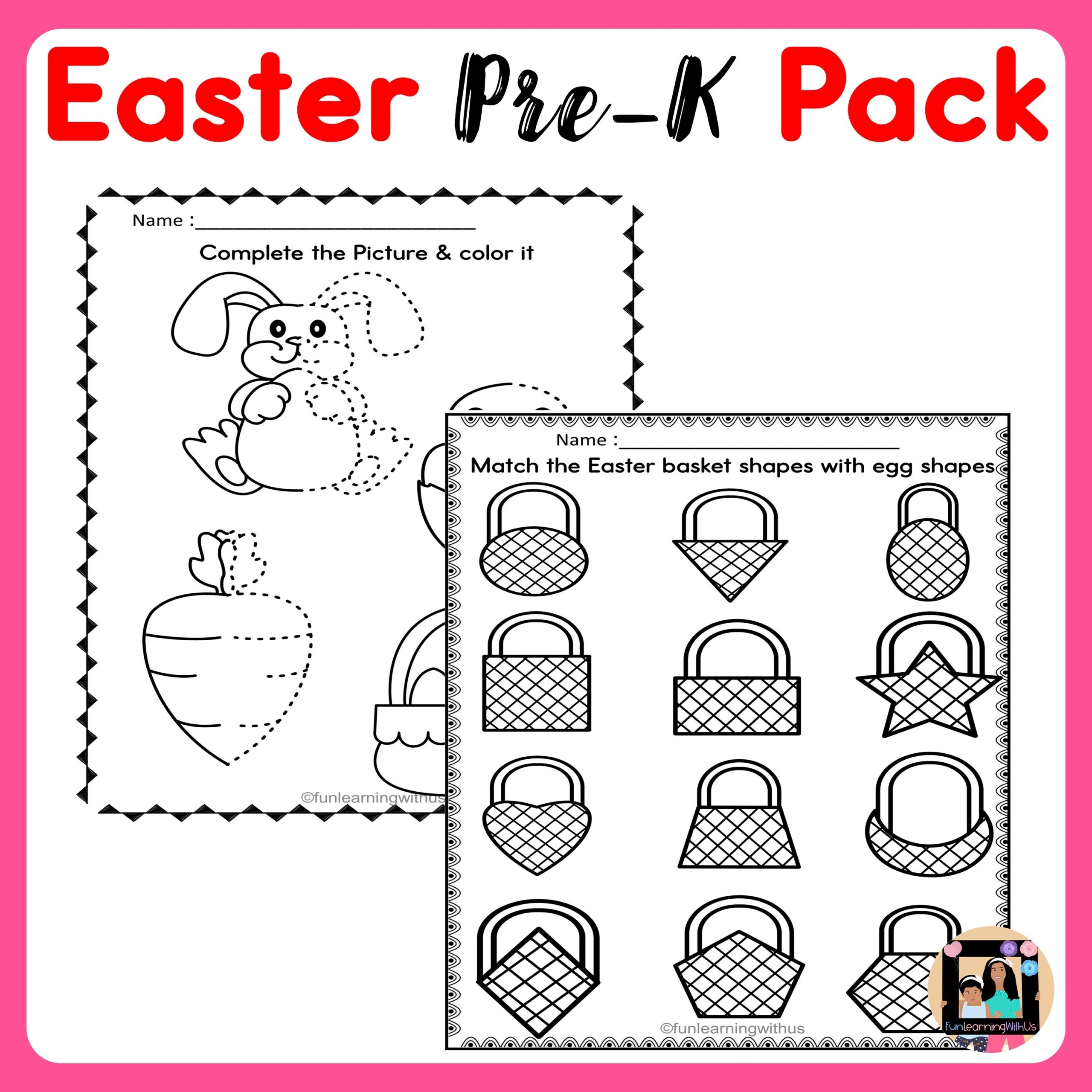 Preschool Pre K Printable Worksheets