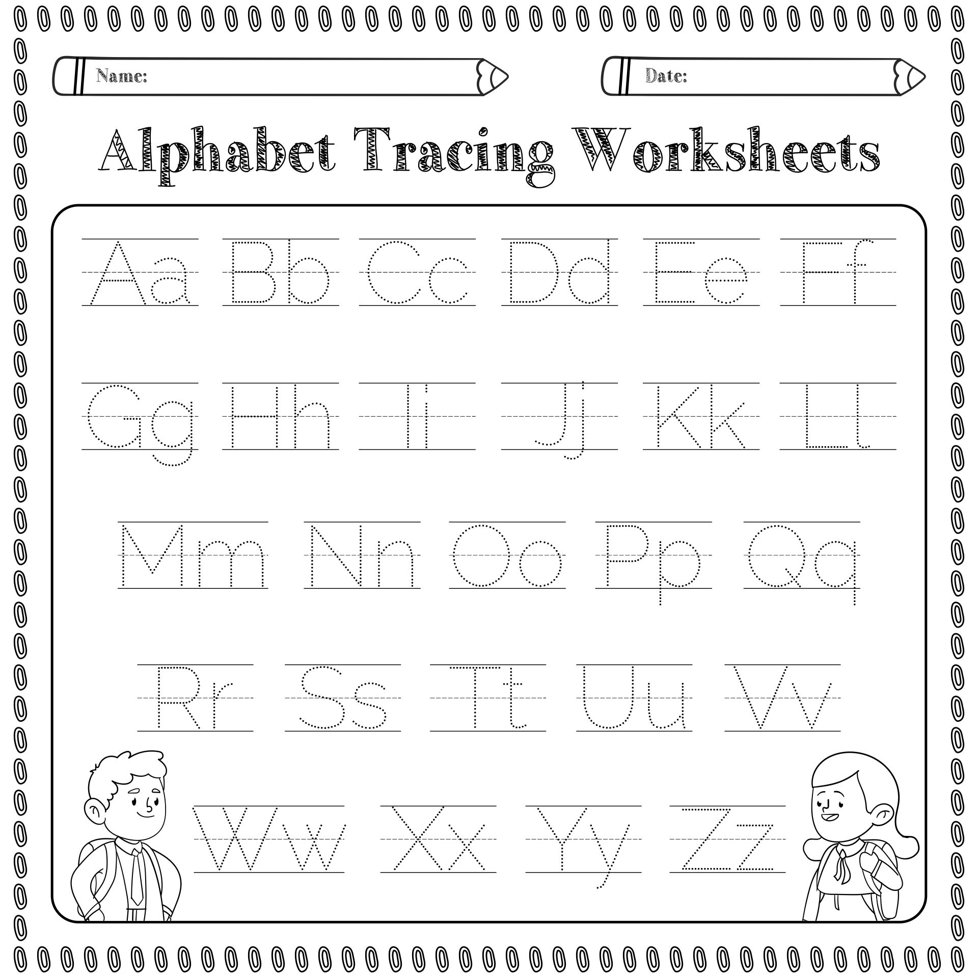 Engaging Alphabet Worksheets For Preschoolers Fun Learning Activities