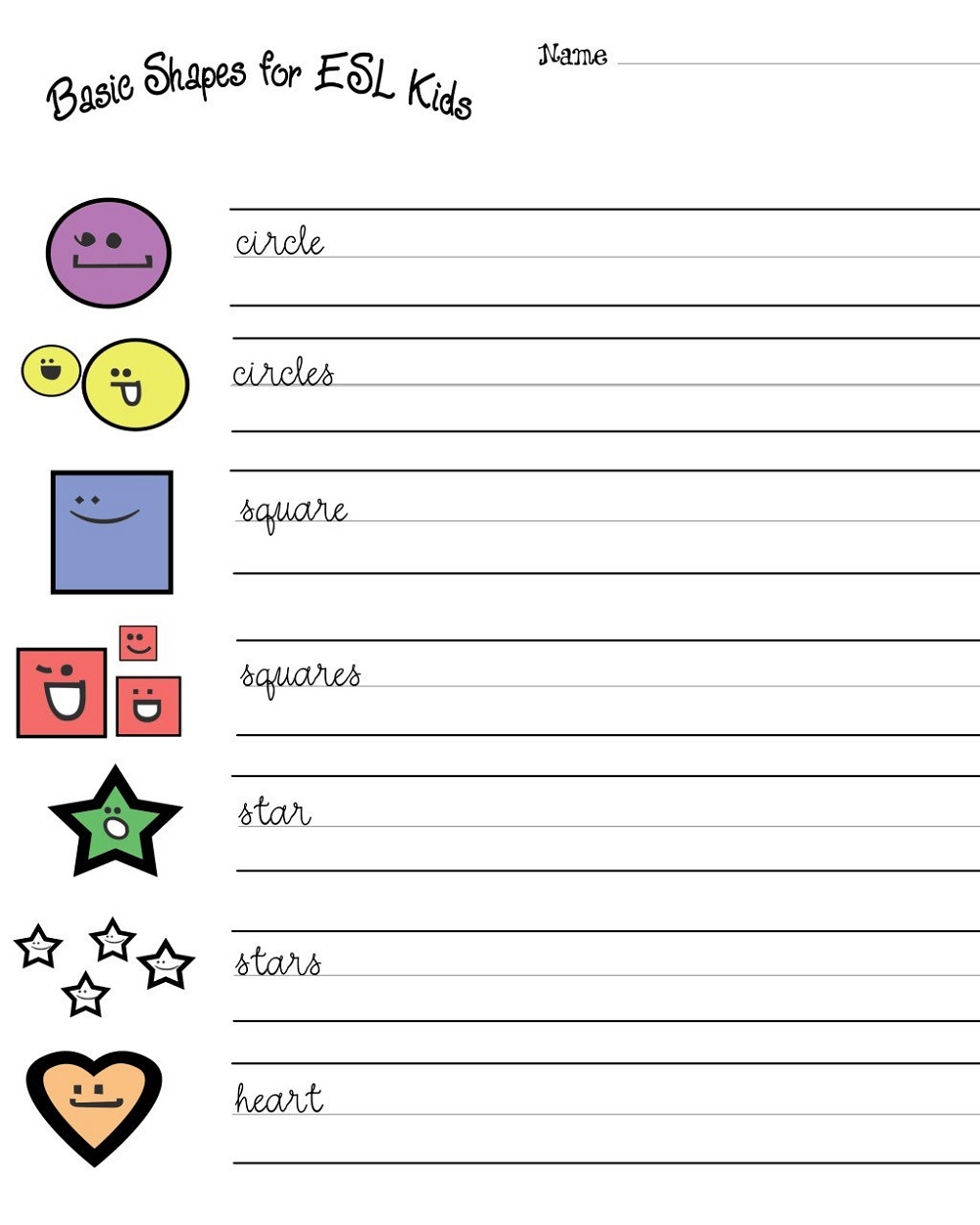 Ell Worksheets Printables For Kids