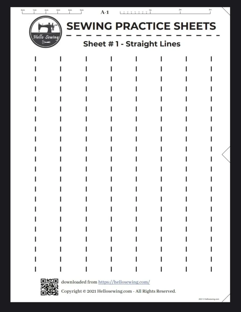 Found These Awesome Sewing Worksheets For Beginners R SewingForBeginners