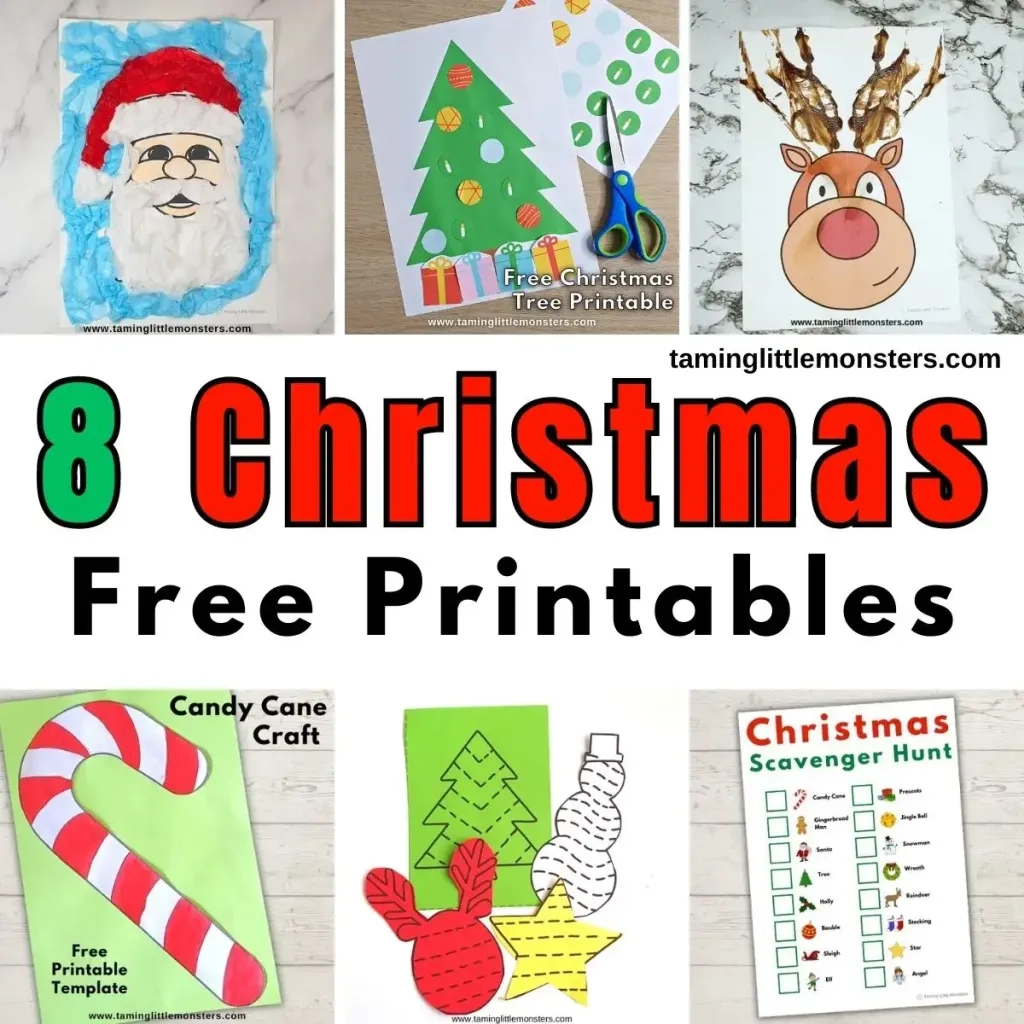 Free Printable Preschool Christmas Activities