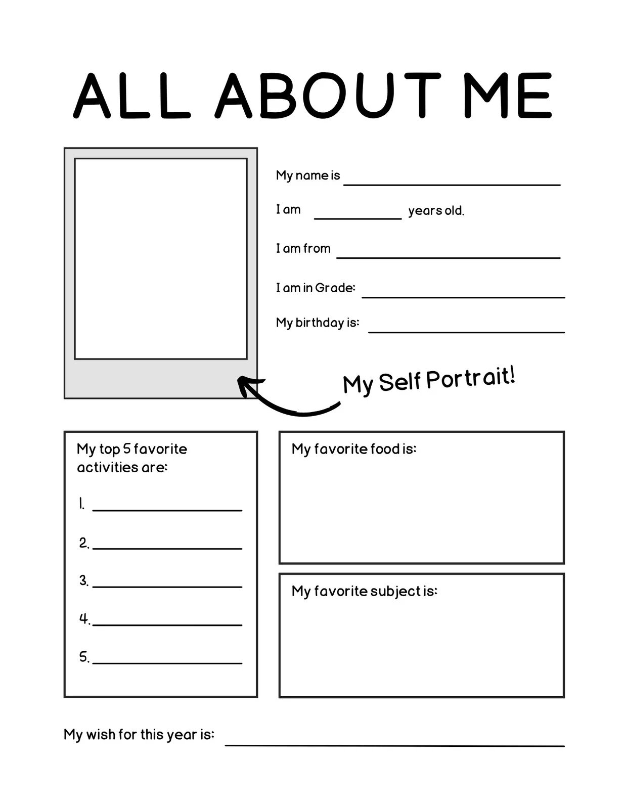 No Account Required Free Printable Worksheets