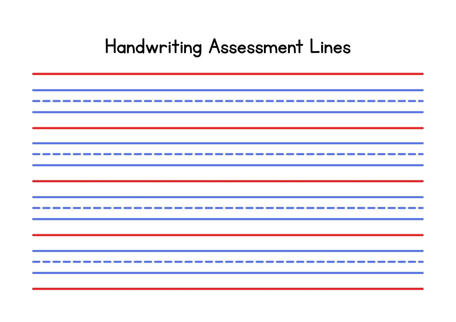 Printable Handwriting Worksheets For Grade 1