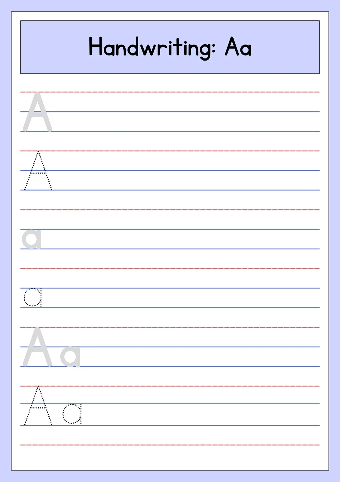 Free Custom 1st Grade Writing Worksheet Templates Canva