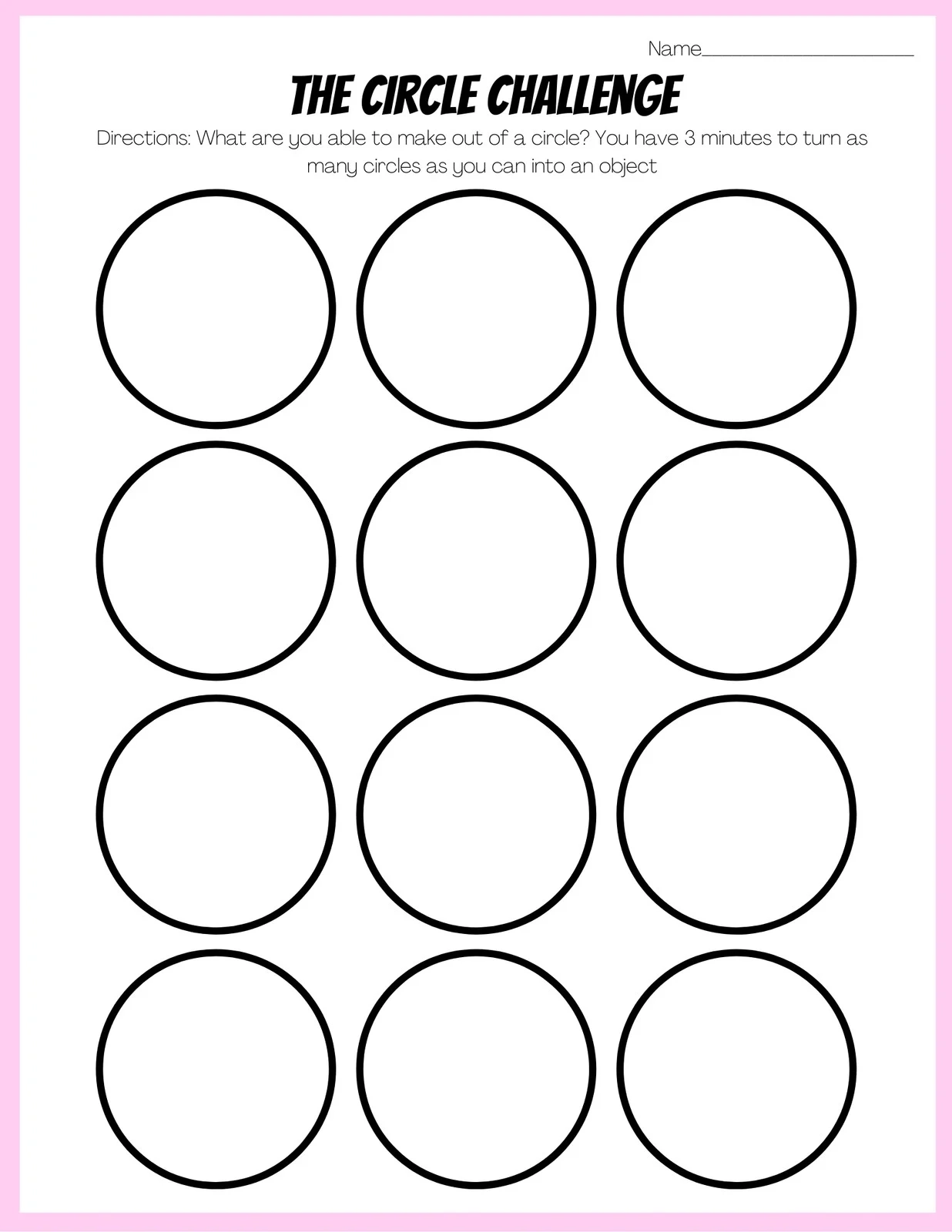 Free Custom Printable Art Worksheet Templates Canva
