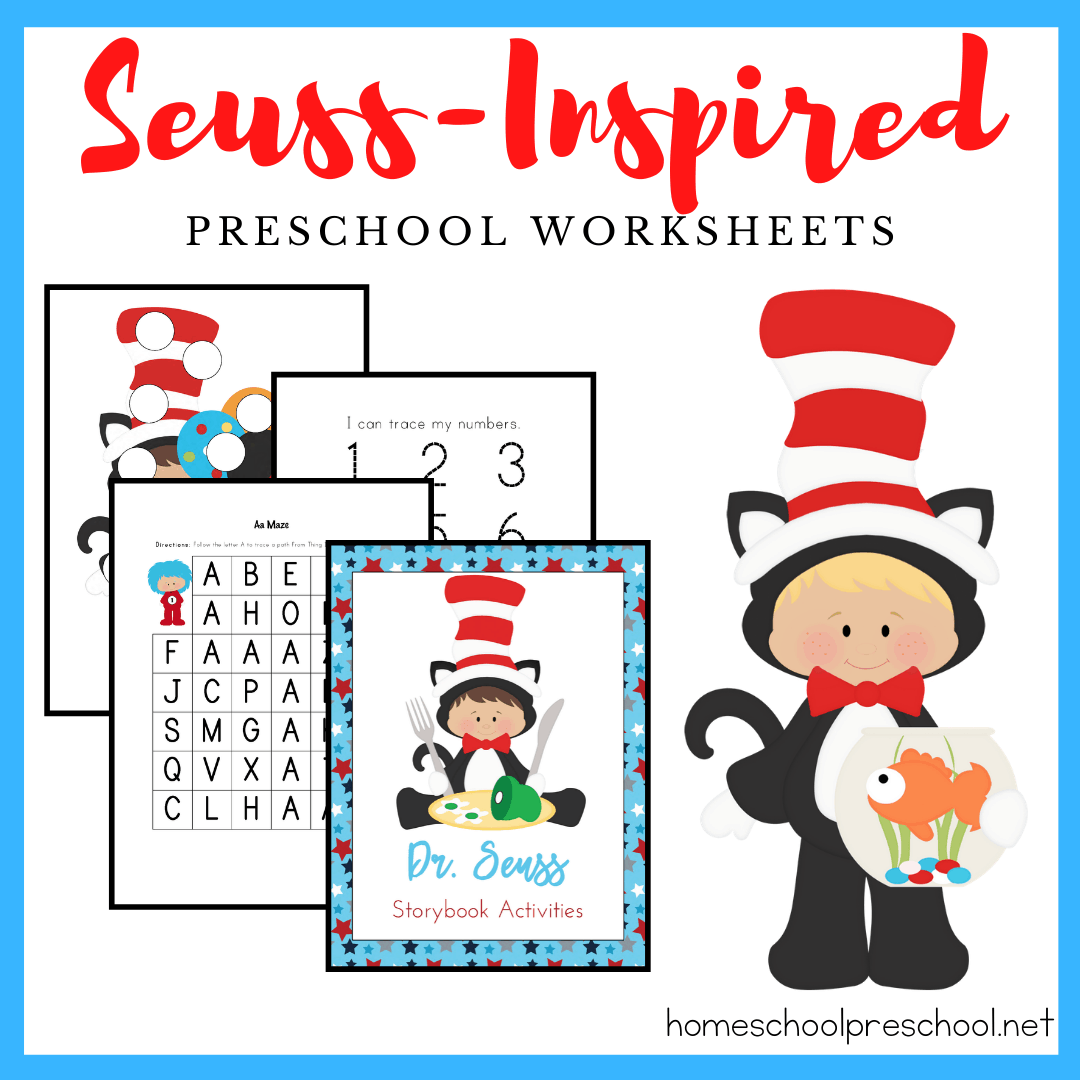 Dr Seuss Printables Preschool